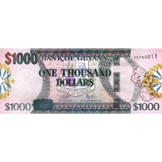 (237) ** PNew (PN38d) Guyana - 1000 Dollars (ND (2024))